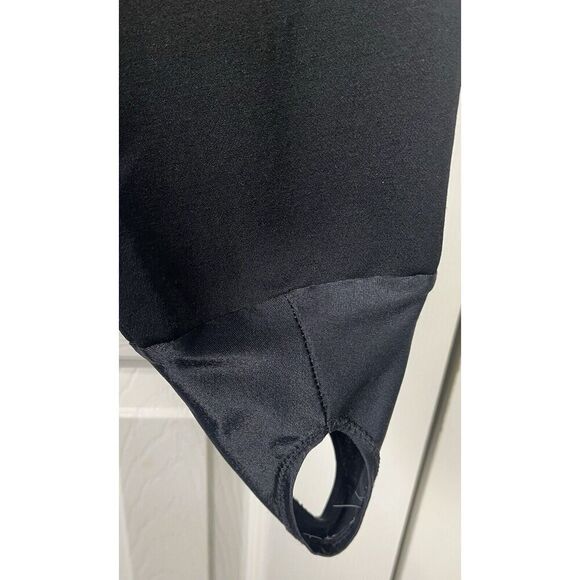 OSSI Skiwear Vintage High Waist Stirrup Black Pant Size Womens Size 8 Wool Blend - Picture 3 of 10